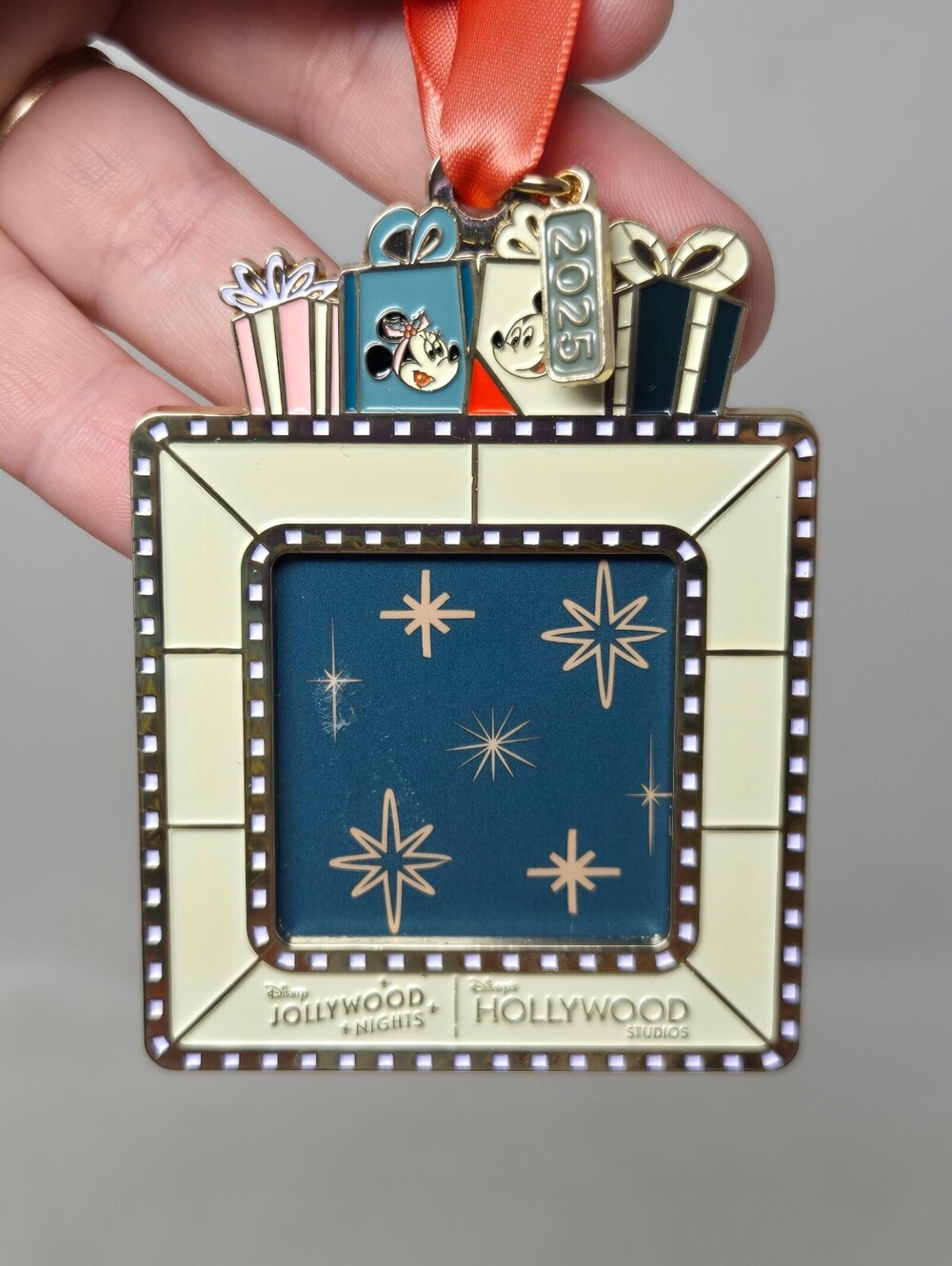 2025 Disney World Jollywood Nights Event Ornament Photo Frame Hollywood Studios